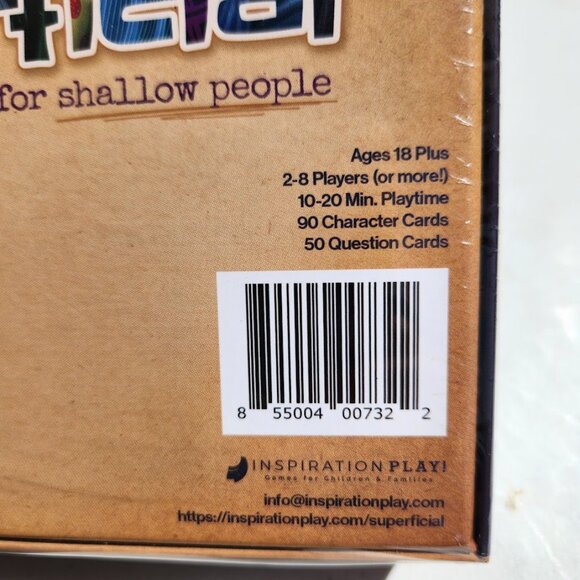 NEW Superficial Adult Party Card Game Board Game Guess Who The Skin-Deep Game - Picture 8 of 11